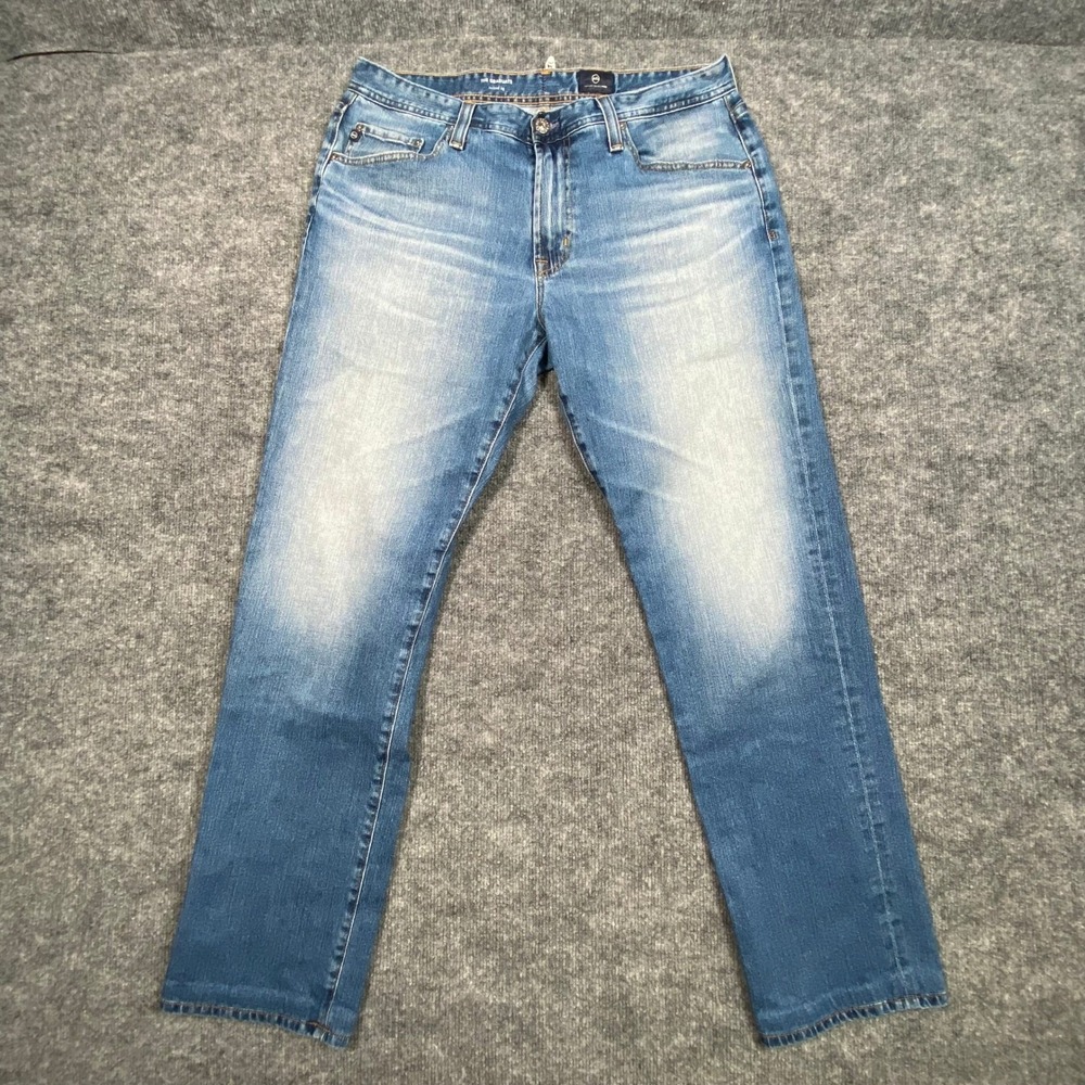AG Adriano Goldschmied The Graduate Tailored Leg Mens Jeans 34x34 (Fits 34x31)